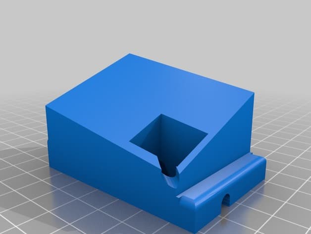 VW UHV adaptor (angled + cable holes) - image