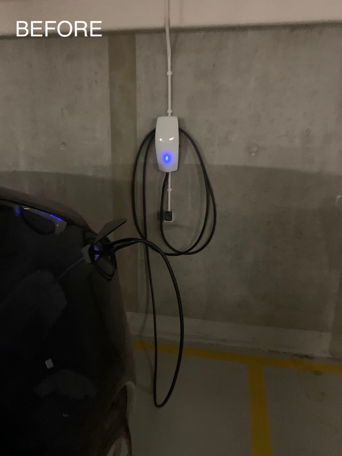 Tesla Wall Connector cable clip - image