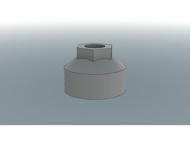 2L TDI oil filter housing Socket adapter - image