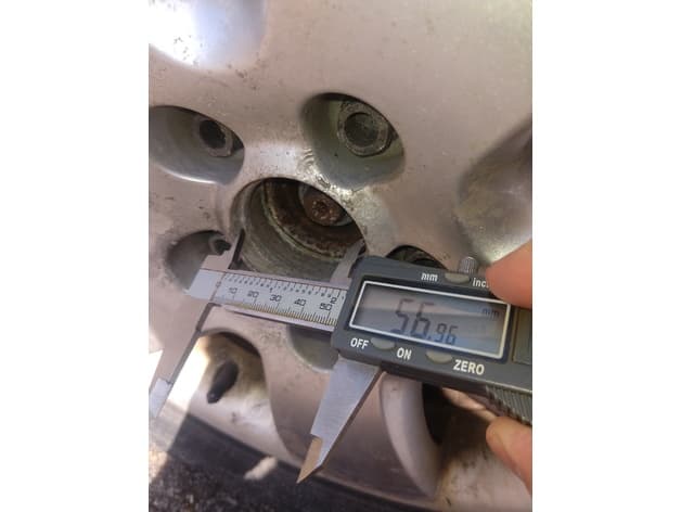 VW Jetta Wheel Cover Cap (55.7mm OD) - image