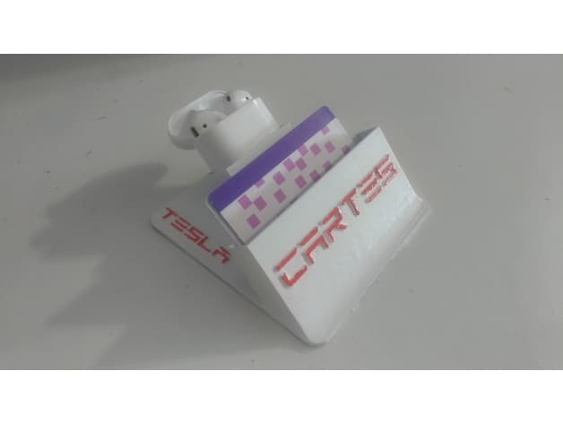Tesla AirPods / Cards Holder - image