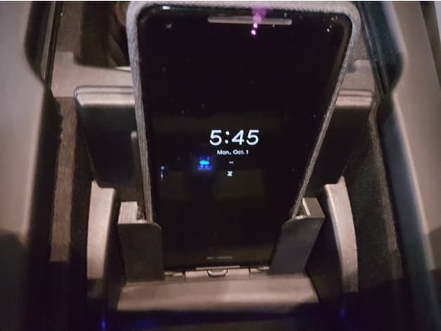 Tesla Phone Holder for Pixel 2XL w/ Case (Or Big Phone) - image