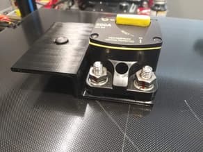 Photo of JL Wrangler Winch Circuit Breaker Mount for Warn VR Evo 10S or Similar