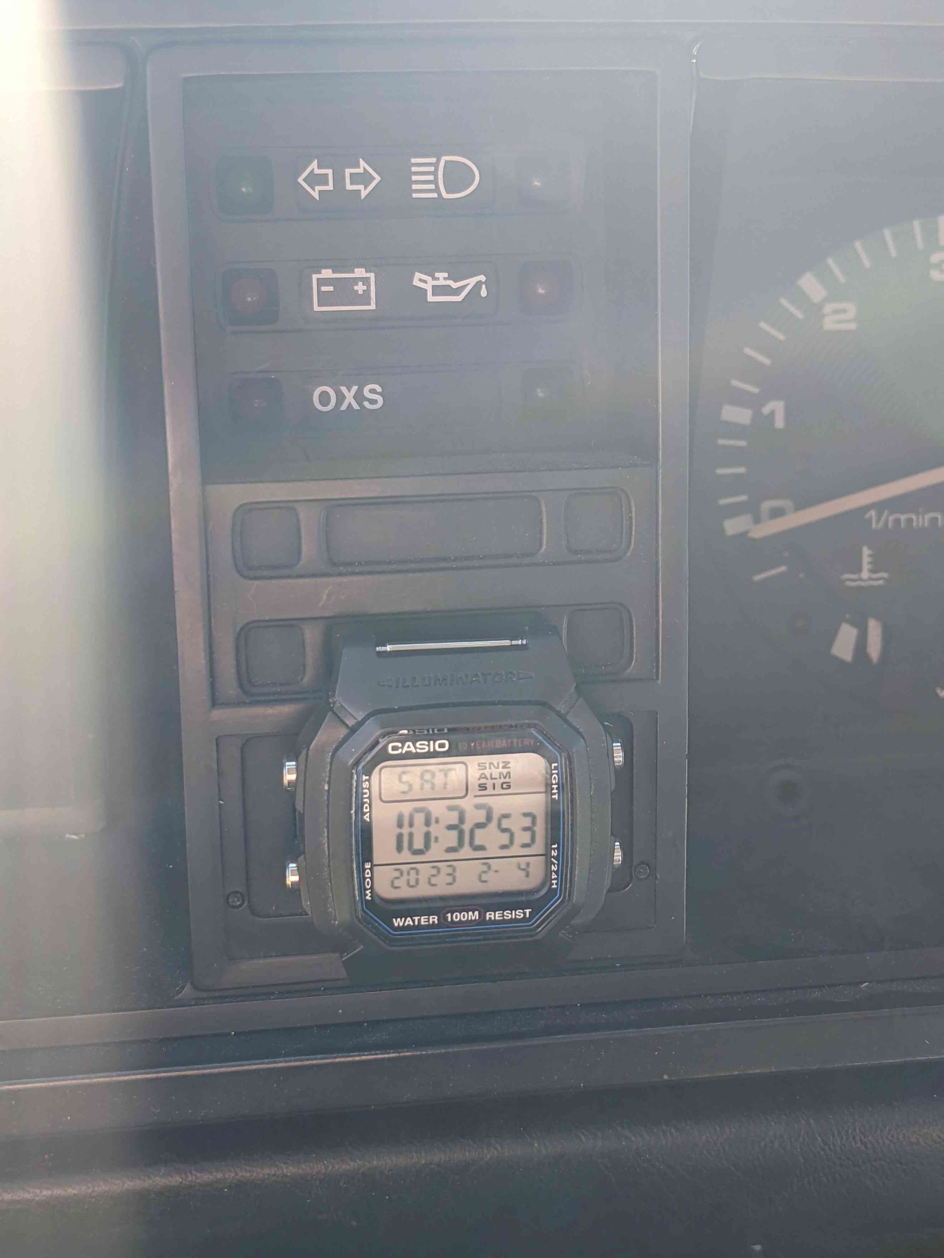 Photo of Vanagon Clock Blanking Plate