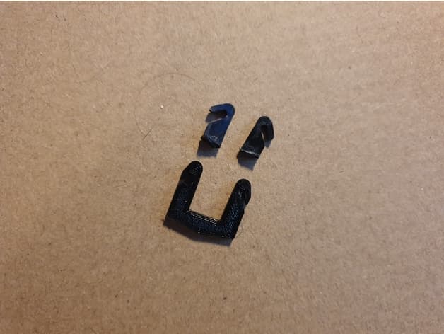 headlamp washer nozzle clips for Mini Cooper R50 R52 R53 - image