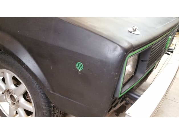 Photo of VW Rabbit Mk1 Side Marker Cover