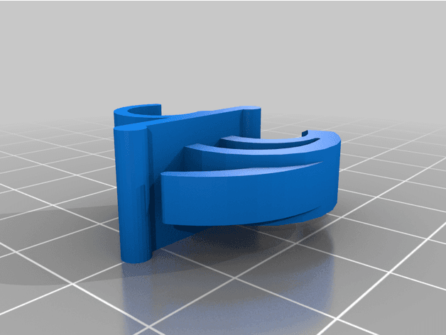 Slimmer Fox Body Ford Mustang hood prop retaining clip - image