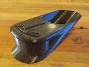 Tesla Charger Organizer with separate logo insert and nub - image