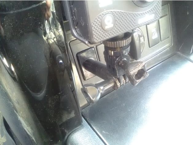 Toyota button cap and mount GoPro - image