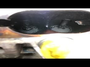 Audi 3.0 TFSI Walnut media blasting adapter - image