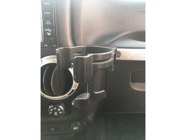 Jeep grab handle adapter 1" ball mount - image