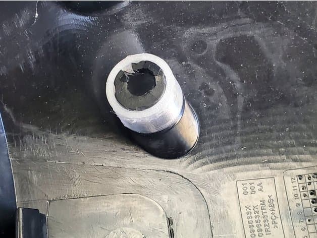 Photo of Fiat Steering Column Cover Repair