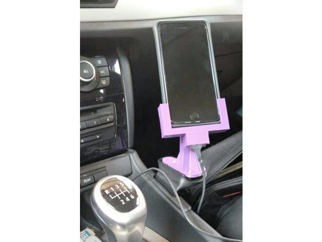 Cupholder GoPro/Smartphone mount for BMW vehicles - image