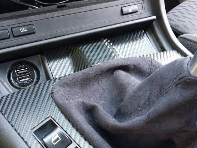 Ashtray Cover CAE Short Shifter Aschenbecher Abdeckung for BMW vehicles - image