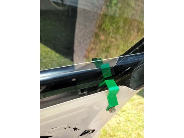 Window Retention clip - image