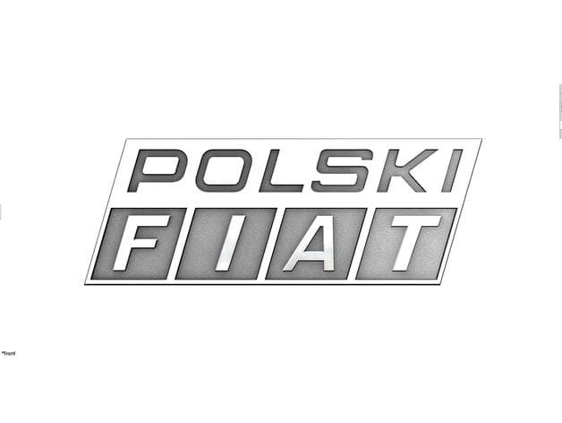 Polski Fiat Badge - image