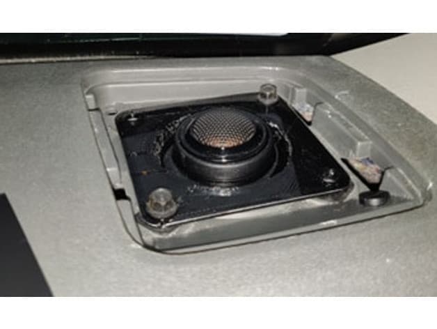 Tweeter Dash Adapter Bracket for Nissan Frontier, Xterra, Pathfinder - image