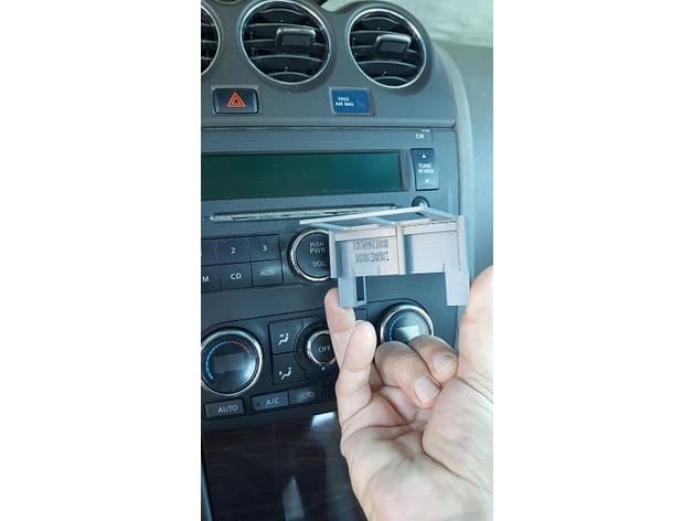 iPhone Xs CD Mount For Nissan Altima - image