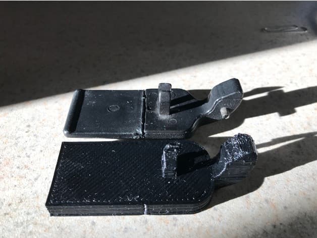 Porsche 924 944 electric sunroof latch - image