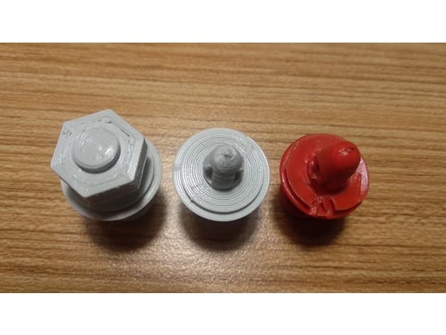 Volvo 740 Door Clip Pin - image
