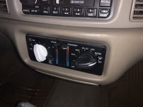 Car Temperature Control Knob - image