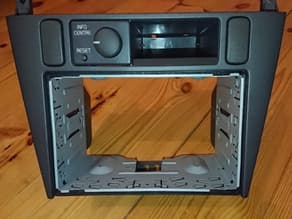 2DIN Double DIN Radio Frame for Volvo S40 V40 (96-04) - image