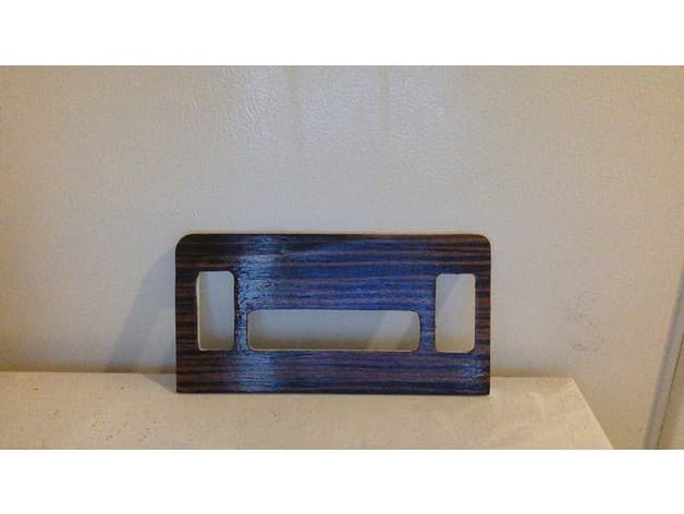 Climate control wood panel for mercedes-benz w123 - image