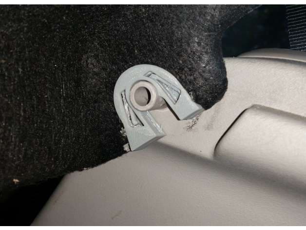 Photo of citroen c3 parcel shelf clip