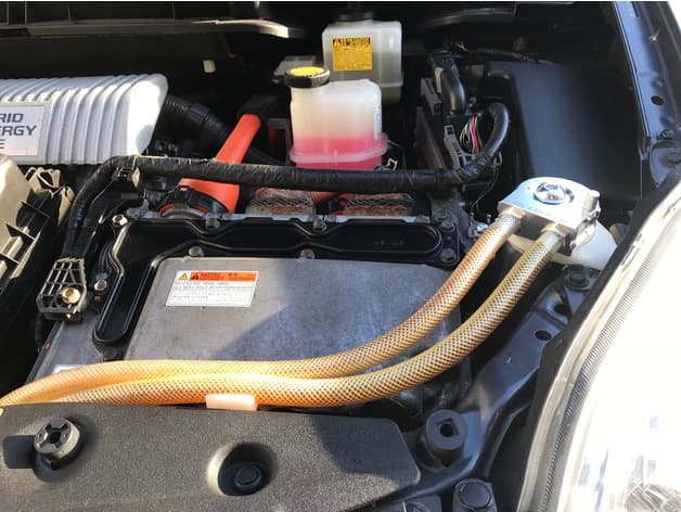 Prius Oil Catch Can Bracket - image