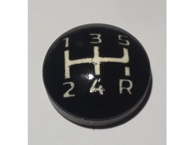 Citroen 35mm Gear shift knob cap - image