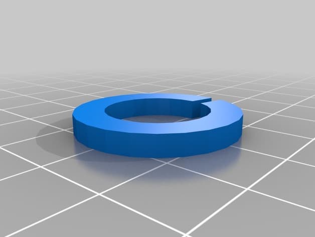 Triumph Spitfire wheel, lug-nut split-ring - image