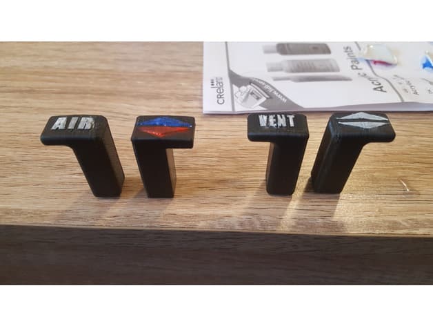 Triumph TR7/TR8 Heater controls - image