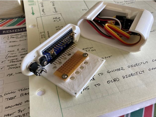 BMW i3 DIY voltage monitor project case - image