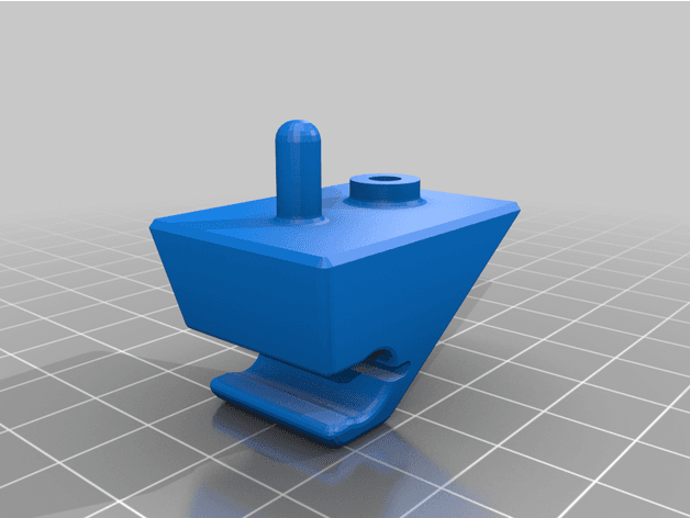 SAAB sun visor clip - image