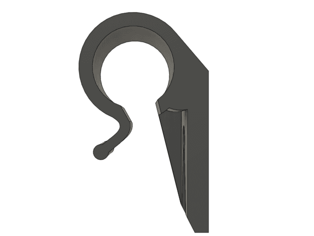 Bmw E30 - air box wiring clip (early model, m10) - image