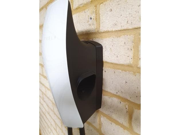 Tesla Wall connector Gen 3, Quick release wall bracket - image