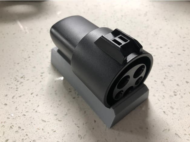 Tesla J1772 Adapter Cradle - image