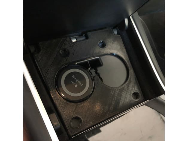 Tesla Model 3 Wireless / Induction (Qi) Charger Insert - image