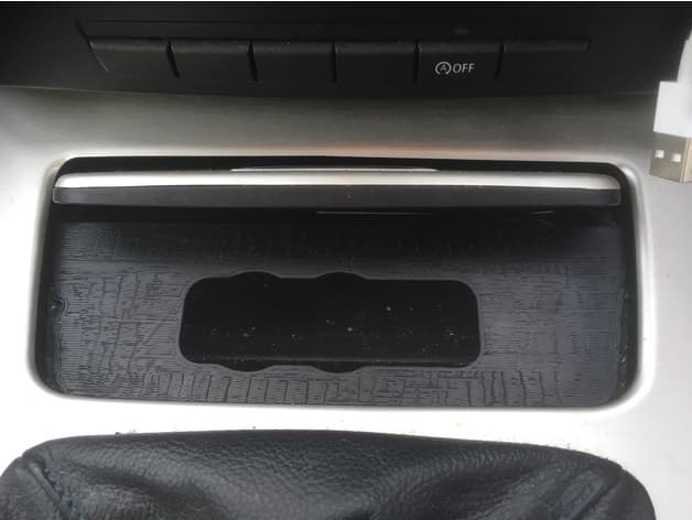 Console Ashtray cigarette adapter accessory plate for BMW e90/e91 - image