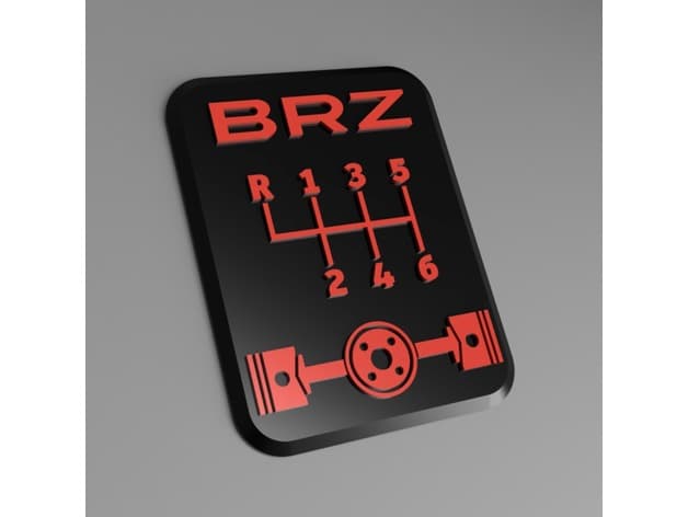 BRZ Center Console Insert - image