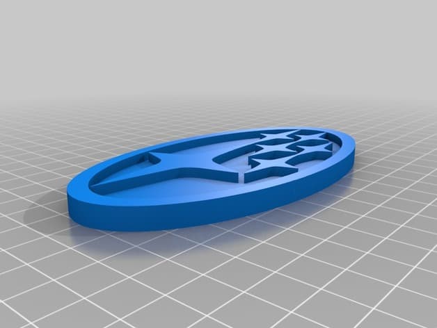 Subaru Front Grille Emblem - image