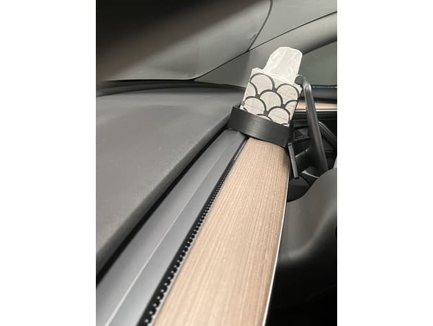 Photo of Tesla Model 3 Tissue Box Holder