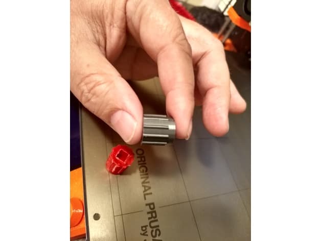 Photo of Tesla Model S License plate bolt socket