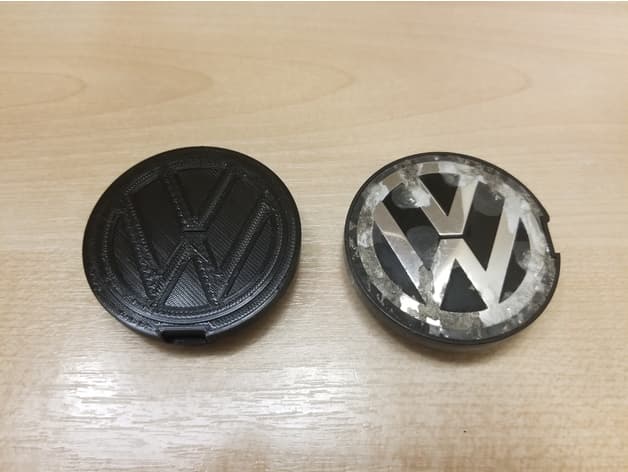 VW Wheel Cap (55 mm) - image