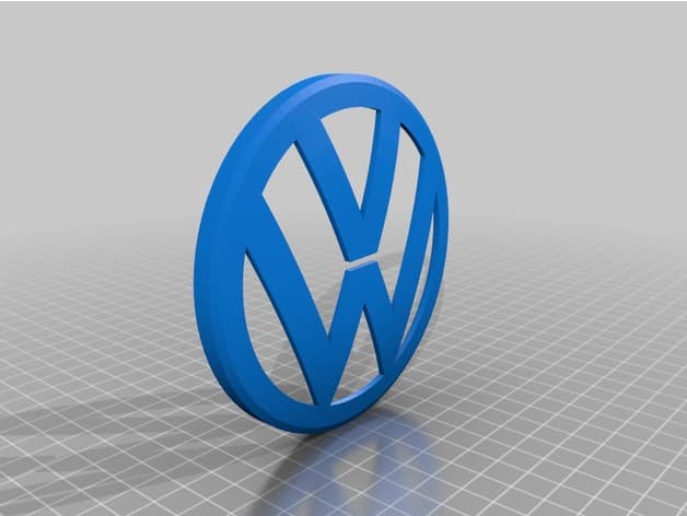 Volkswagen VW Golf MK5 R32 badge - image
