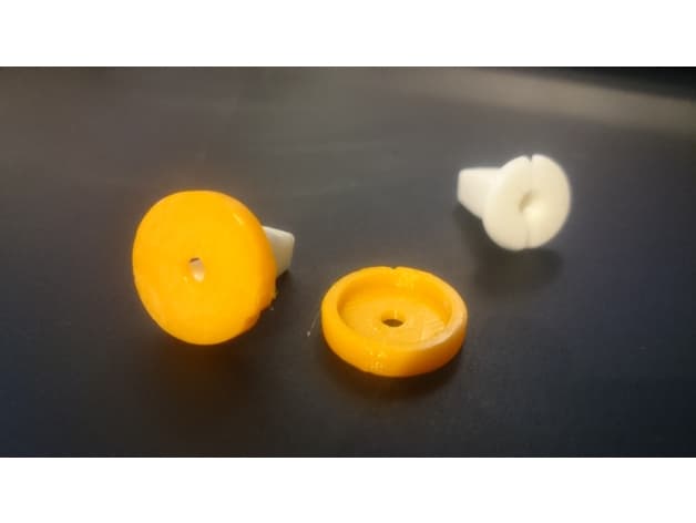 License plate Dowel for Golf Mk 2 - image