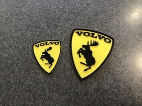 Prancing Moose Volvo Emblem - image