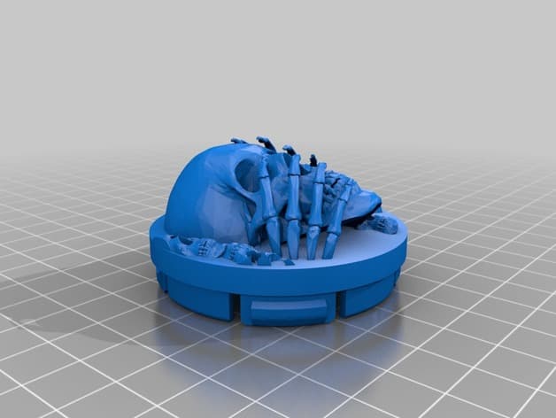 Undead (skulls) Center Cap 56mm VW - image