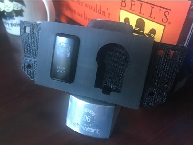 Tacoma Sprint Booster and left switch cubby plate - image