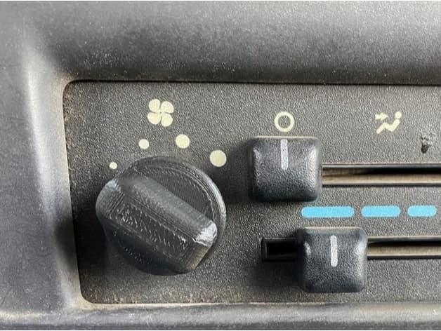 Jeep TJ Climate Control Knob (early TJ) - image